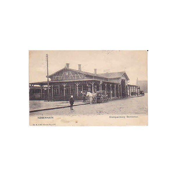 Klampenborg Station. Sk.B&kf.1195