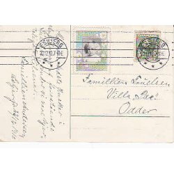 Julem�rke 1910 p� Postkort