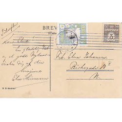 Julem�rke 1910 p� Postkort