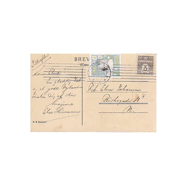 1910 p&aring; Postkort