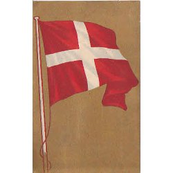 Julem�rke 1910 p� Postkort