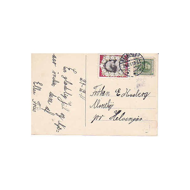 1911 p&aring; Postkort