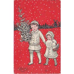 Julemrke 1912 p Postkort