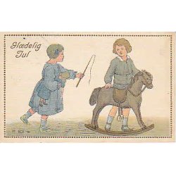 Julemrke 1912 p Postkort