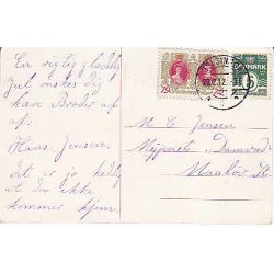 Julemrke 1912 p Postkort