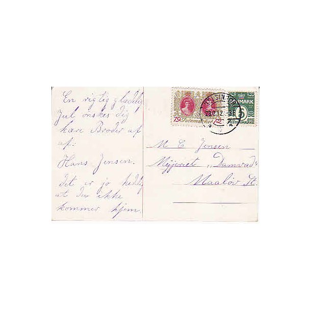 1912 p&aring; Postkort
