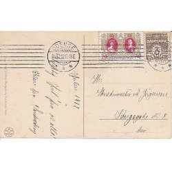 Julemrke 1912 p Postkort