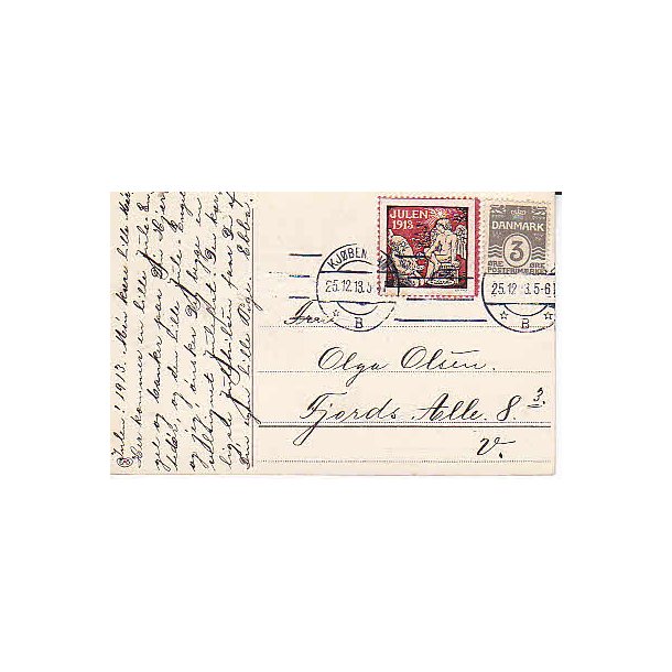 1913 p&aring; Postkort