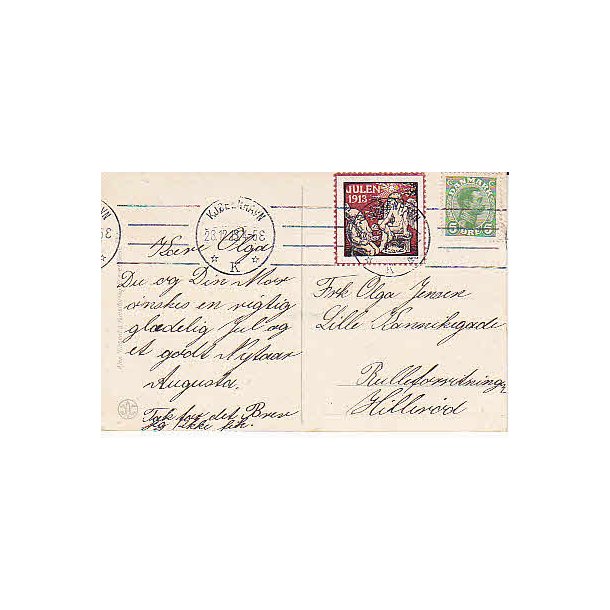 1913 p&aring; Postkort