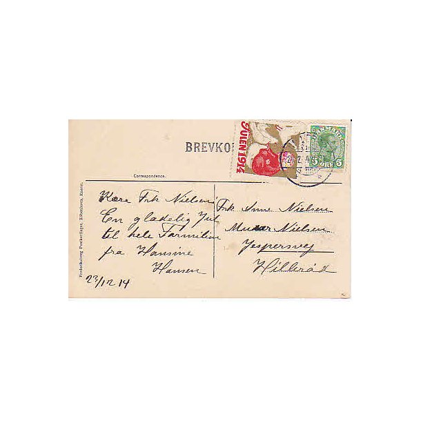 1914 p&aring; Postkort
