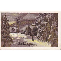 Julemrke 1914 p Postkort