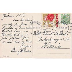 Julemrke 1914 p Postkort