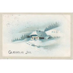 Julemrke 1915 p Postkort