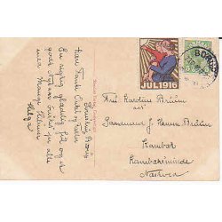 Julemrke 1916 p Postkort