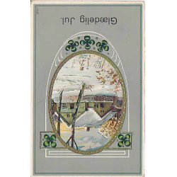 Julemrke 1916 p Postkort