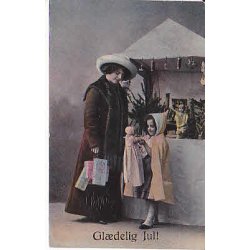 Julemrke 1916 p Postkort