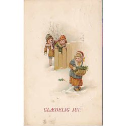 Julemrke 1917 p Postkort