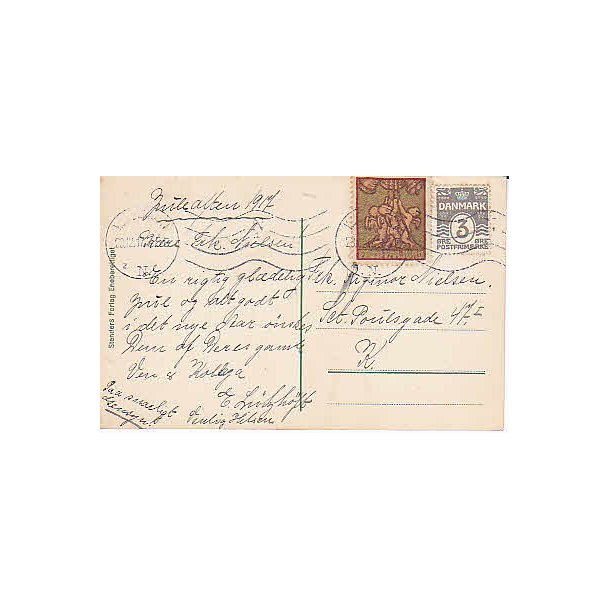 1917 p&aring; Postkort