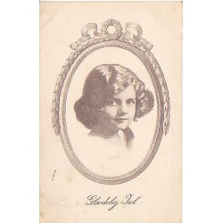 Julemrke 1917 p Postkort