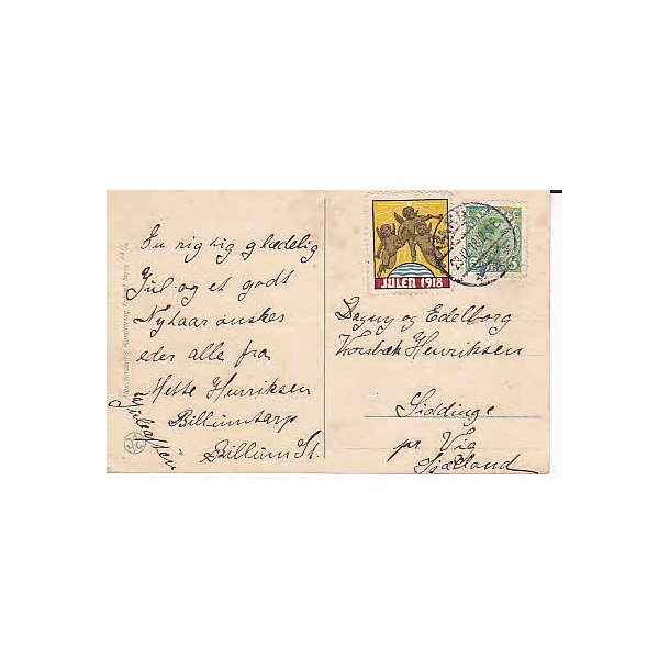 1920 p&aring; Postkort