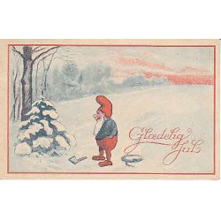 Julemrke 1918 p Postkort