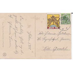 Julemrke 1918 p Postkort