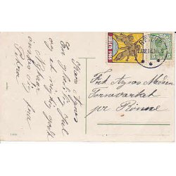 Julemrke 1918 p Postkort