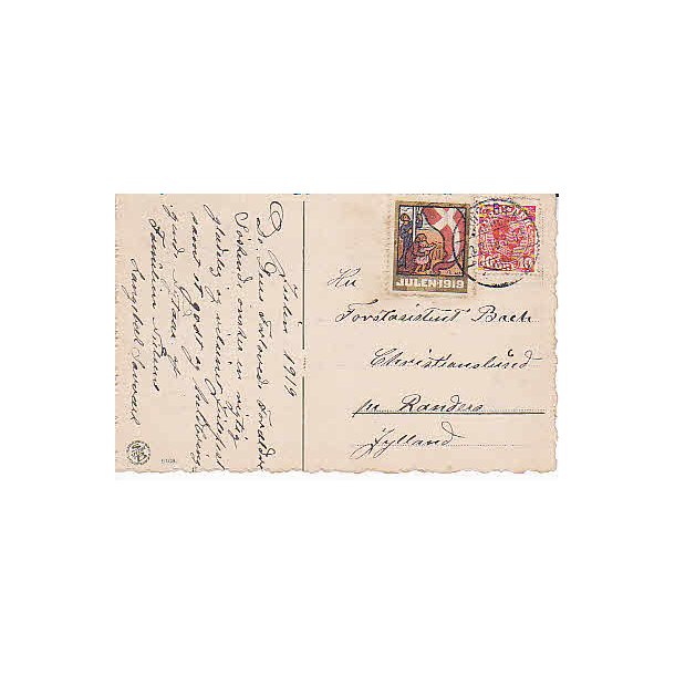 1921 p&aring; Postkort