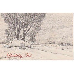 Julemrke 1919 p Postkort