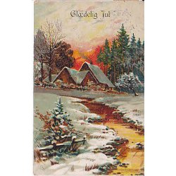 Julemrke 1922 p Postkort