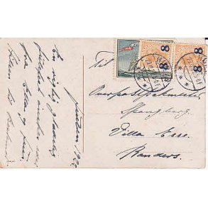 Julemrke 1922 p Postkort