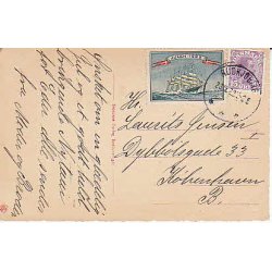 Julemrke 1922 p Postkort