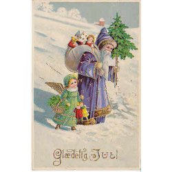 Julemrke 1923 p Postkort