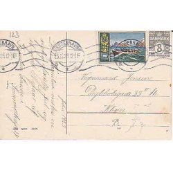 Julemrke 1923 p Postkort