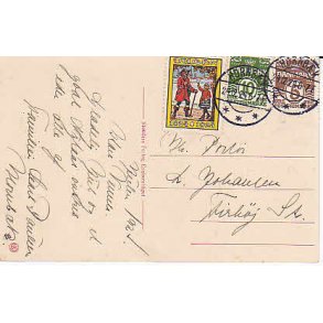 Julemrke 1924 p Postkort