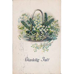 Julem�rke 1925 p� Postkort