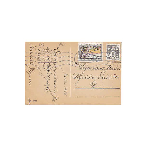 1925 p&aring; Postkort