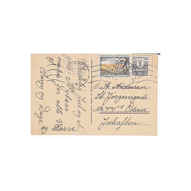 1925 p&aring; Postkort