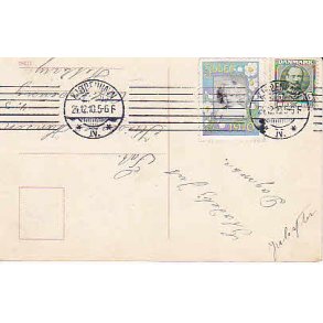 Julem�rke 1910 p� Postkort
