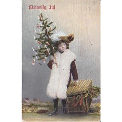 Julemrke 1907 p Postkort
