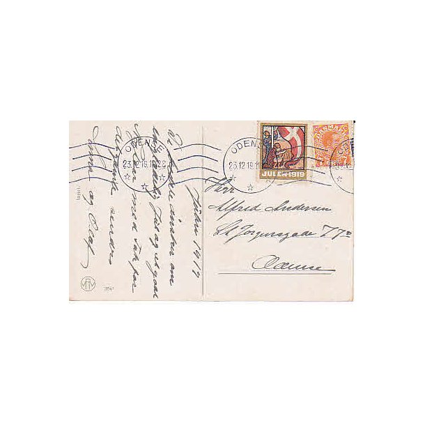 1919 p&aring; Postkort