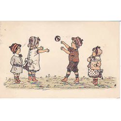 Julemrke 1909 p Postkort