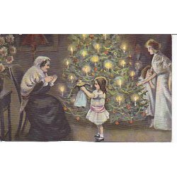 julemrke 1909 p Postkort