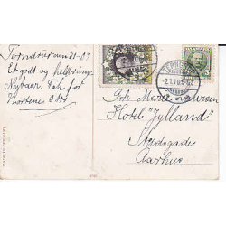 Julemrke 1909 p Postkort