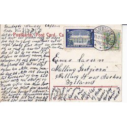 Julemrke 1908 p Postkort