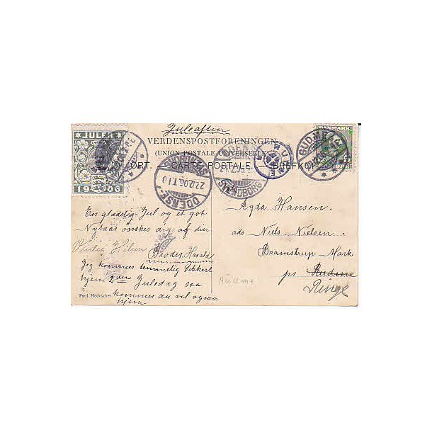 1906 p&aring; Postkort