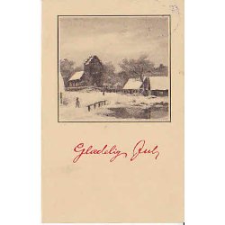 Julemrke 1926 p Postkort