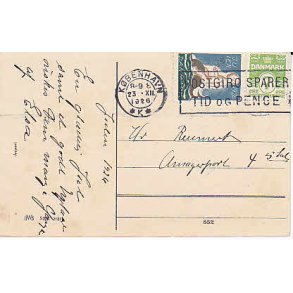 Julemrke 1926 p Postkort