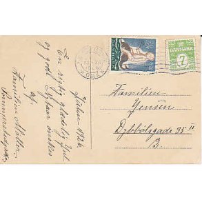 Julemrke 1926 p Postkort