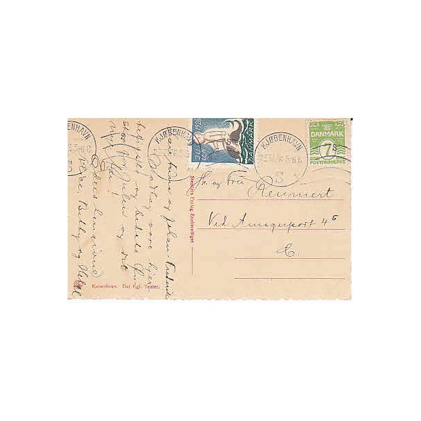Julemrke 1926 p Postkort